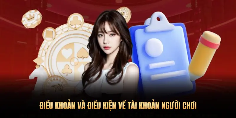 ĐIỀU KHOẢN VÀ ĐIỀU KIỆN VỀ TÀI KHOẢN NGƯỜI CHƠI